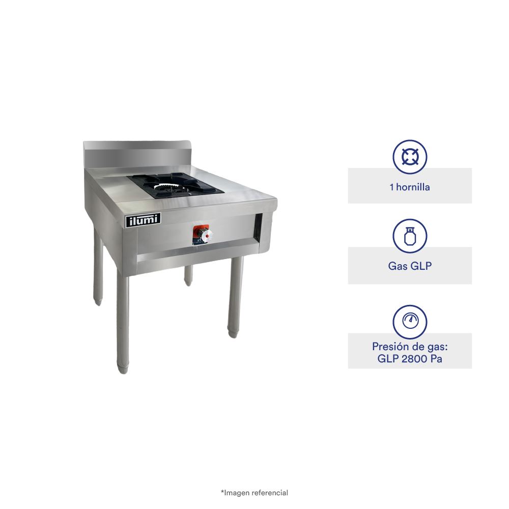 COCINA INDUSTRIAL 1 HORNILLA